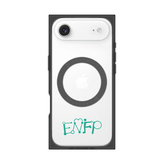 プレミアムスクエアケース with MagSafe［ オリジナル - ENFP 運動家 - アルファベット ］