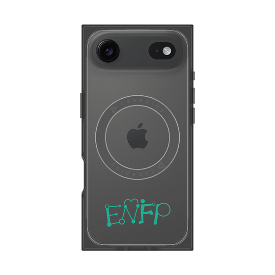 プレミアムスクエアケース with MagSafe［ オリジナル - ENFP 運動家 - アルファベット ］