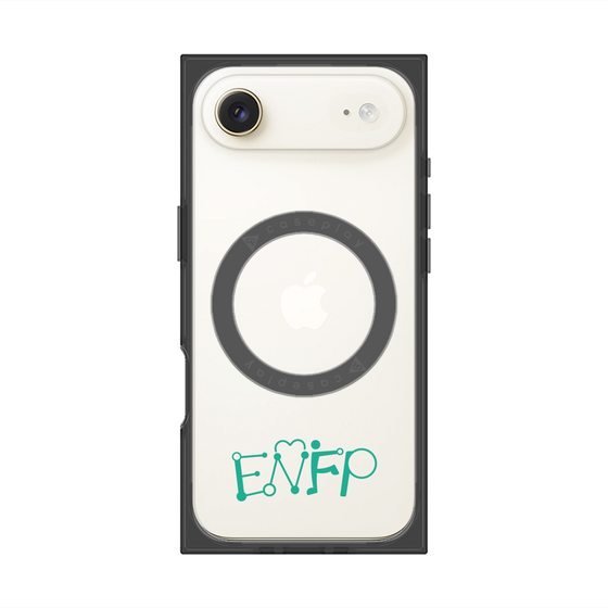 プレミアムスクエアケース with MagSafe［ オリジナル - ENFP 運動家 - アルファベット ］