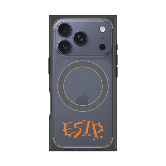 プレミアムスクエアケース with MagSafe［ オリジナル - ESTP 起業家 - アルファベット ］