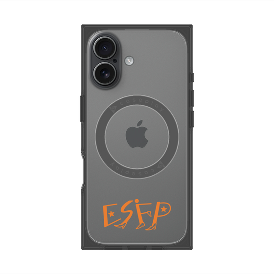 プレミアムスクエアケース with MagSafe［ オリジナル - ESFP エンターテイナー - アルファベット ］