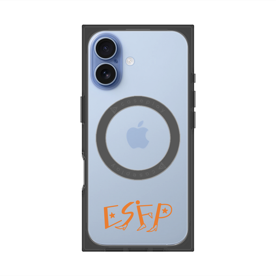プレミアムスクエアケース with MagSafe［ オリジナル - ESFP エンターテイナー - アルファベット ］