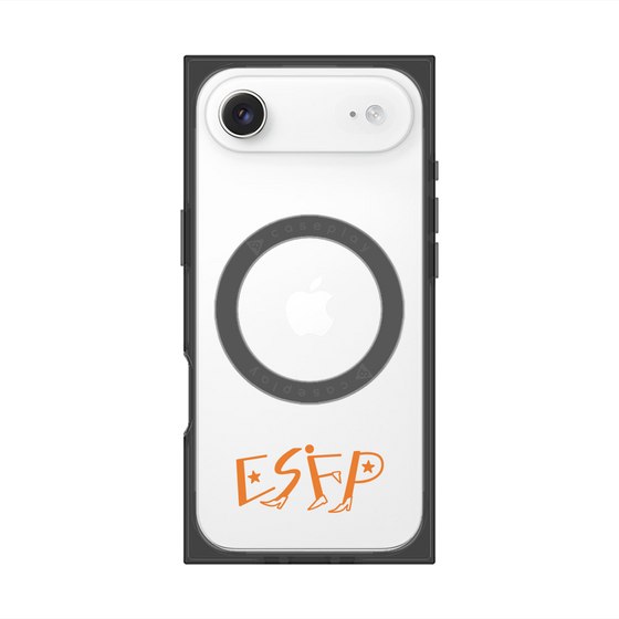 プレミアムスクエアケース with MagSafe［ オリジナル - ESFP エンターテイナー - アルファベット ］