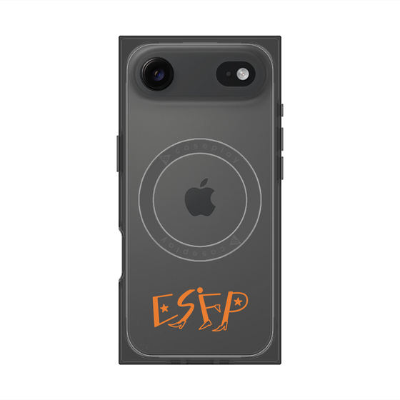 プレミアムスクエアケース with MagSafe［ オリジナル - ESFP エンターテイナー - アルファベット ］