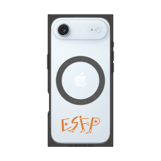 プレミアムスクエアケース with MagSafe［ オリジナル - ESFP エンターテイナー - アルファベット ］