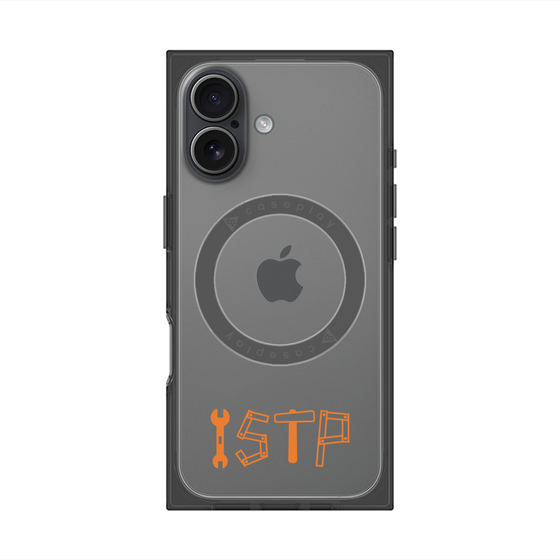 プレミアムスクエアケース with MagSafe［ オリジナル - ISTP 巨匠 - アルファベット ］