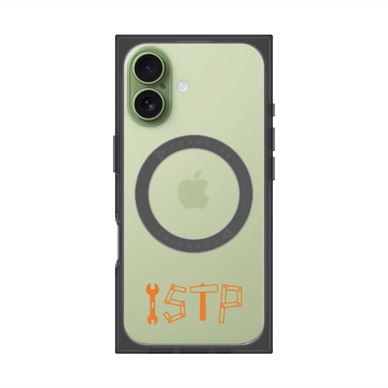 プレミアムスクエアケース with MagSafe［ オリジナル - ISTP 巨匠 - アルファベット ］