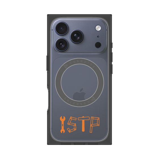プレミアムスクエアケース with MagSafe［ オリジナル - ISTP 巨匠 - アルファベット ］