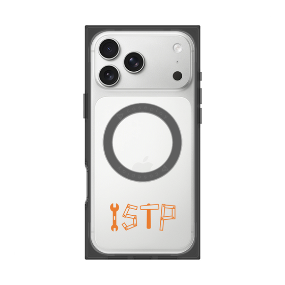 プレミアムスクエアケース with MagSafe［ オリジナル - ISTP 巨匠 - アルファベット ］