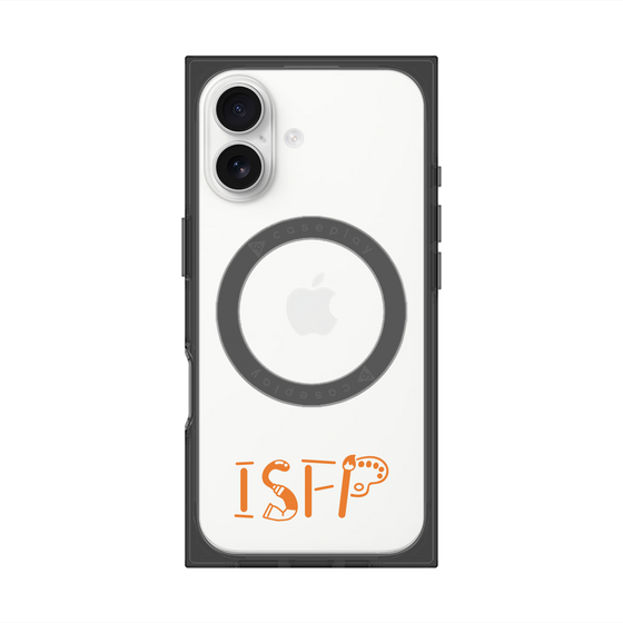 プレミアムスクエアケース with MagSafe［ オリジナル - ISFP 冒険家 - アルファベット ］