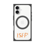 プレミアムスクエアケース with MagSafe［ オリジナル - ISFP 冒険家 - アルファベット ］