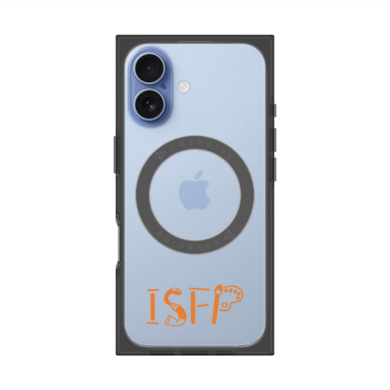 プレミアムスクエアケース with MagSafe［ オリジナル - ISFP 冒険家 - アルファベット ］