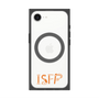 プレミアムスクエアケース with MagSafe［ オリジナル - ISFP 冒険家 - アルファベット ］