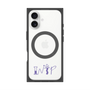 プレミアムスクエアケース with MagSafe［ オリジナル - INTP 論理学者 - アルファベット ］