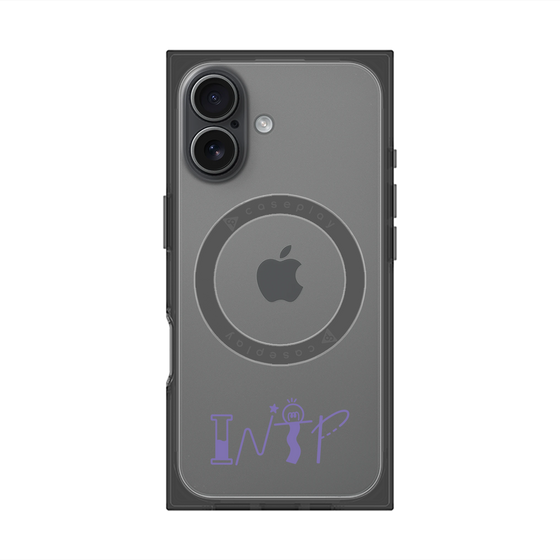 プレミアムスクエアケース with MagSafe［ オリジナル - INTP 論理学者 - アルファベット ］