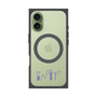 プレミアムスクエアケース with MagSafe［ オリジナル - INTP 論理学者 - アルファベット ］