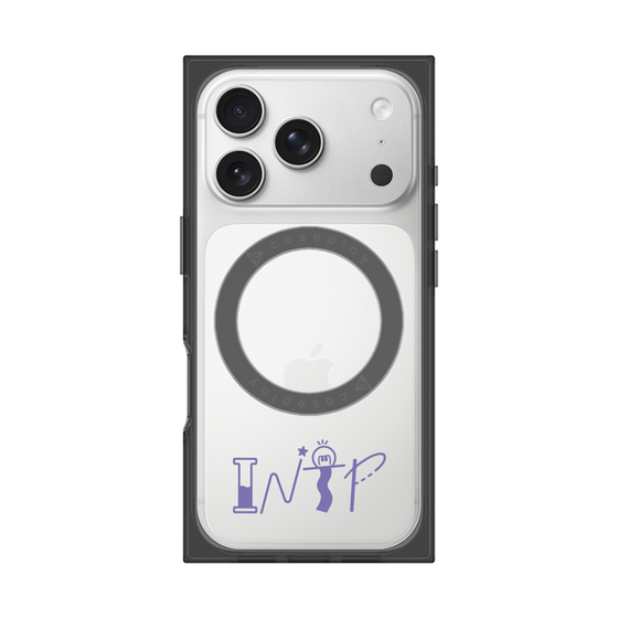 プレミアムスクエアケース with MagSafe［ オリジナル - INTP 論理学者 - アルファベット ］
