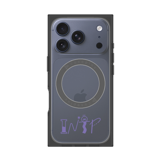プレミアムスクエアケース with MagSafe［ オリジナル - INTP 論理学者 - アルファベット ］