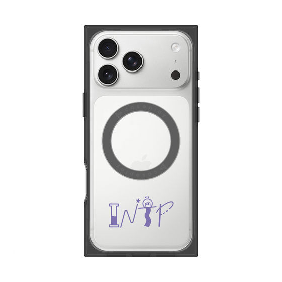 プレミアムスクエアケース with MagSafe［ オリジナル - INTP 論理学者 - アルファベット ］