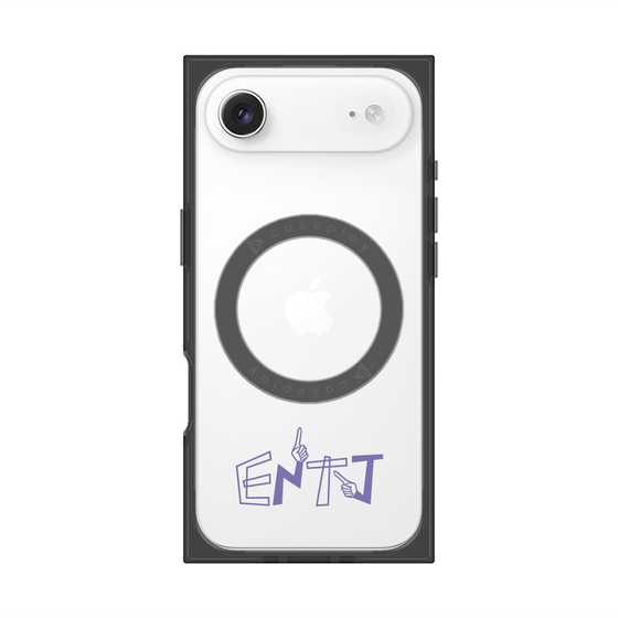 プレミアムスクエアケース with MagSafe［ オリジナル - ENTJ 指揮官 - アルファベット ］