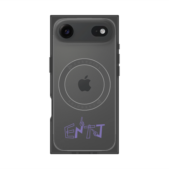プレミアムスクエアケース with MagSafe［ オリジナル - ENTJ 指揮官 - アルファベット ］