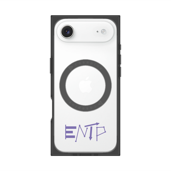 プレミアムスクエアケース with MagSafe［ オリジナル - ENTP 討論者 - アルファベット ］