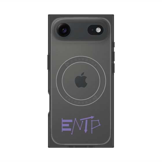 プレミアムスクエアケース with MagSafe［ オリジナル - ENTP 討論者 - アルファベット ］