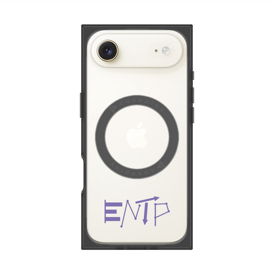 プレミアムスクエアケース with MagSafe［ オリジナル - ENTP 討論者 - アルファベット ］