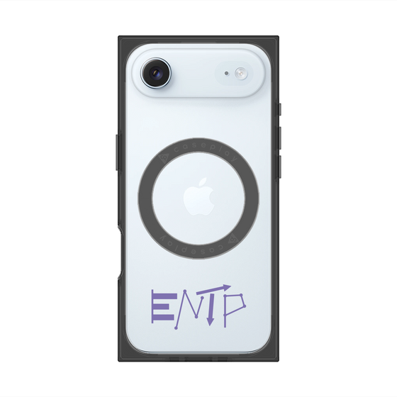 プレミアムスクエアケース with MagSafe［ オリジナル - ENTP 討論者 - アルファベット ］