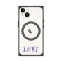 プレミアムスクエアケース with MagSafe［ オリジナル - INTJ 建築家 - アルファベット ］