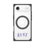 プレミアムスクエアケース with MagSafe［ オリジナル - INTJ 建築家 - アルファベット ］