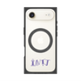 プレミアムスクエアケース with MagSafe［ オリジナル - INTJ 建築家 - アルファベット ］