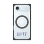 プレミアムスクエアケース with MagSafe［ オリジナル - INTJ 建築家 - アルファベット ］