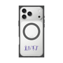 プレミアムスクエアケース with MagSafe［ オリジナル - INTJ 建築家 - アルファベット ］