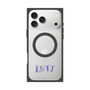 プレミアムスクエアケース with MagSafe［ オリジナル - INTJ 建築家 - アルファベット ］
