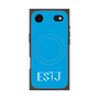 プレミアムスクエアケース with MagSafe［ オリジナル - ESTJ 幹部 - アルファベット - ブルー ］