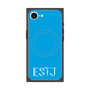 プレミアムスクエアケース with MagSafe［ オリジナル - ESTJ 幹部 - アルファベット - ブルー ］