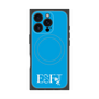 プレミアムスクエアケース with MagSafe［ オリジナル - ESFJ 領事 - アルファベット - ブルー ］