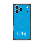 プレミアムスクエアケース with MagSafe［ オリジナル - ESFJ 領事 - アルファベット - ブルー ］