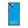 プレミアムスクエアケース with MagSafe［ オリジナル - ISFJ 擁護者 - アルファベット - ブルー ］