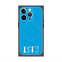 プレミアムスクエアケース with MagSafe［ オリジナル - ISTJ 管理者 - アルファベット - ブルー ］