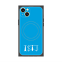 プレミアムスクエアケース with MagSafe［ オリジナル - ISTJ 管理者 - アルファベット - ブルー ］