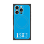 プレミアムスクエアケース with MagSafe［ オリジナル - ISTJ 管理者 - アルファベット - ブルー ］