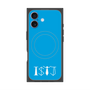 プレミアムスクエアケース with MagSafe［ オリジナル - ISTJ 管理者 - アルファベット - ブルー ］