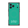 プレミアムスクエアケース with MagSafe［ オリジナル - INFP 仲介者 - アルファベット - グリーン ］