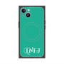 プレミアムスクエアケース with MagSafe［ オリジナル - INFJ 提唱者 - アルファベット - グリーン ］