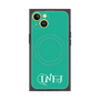 プレミアムスクエアケース with MagSafe［ オリジナル - INFJ 提唱者 - アルファベット - グリーン ］