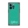 プレミアムスクエアケース with MagSafe［ オリジナル - INFJ 提唱者 - アルファベット - グリーン ］