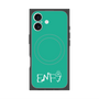 プレミアムスクエアケース with MagSafe［ オリジナル - ENFJ 主人公 - アルファベット - グリーン ］
