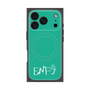 プレミアムスクエアケース with MagSafe［ オリジナル - ENFJ 主人公 - アルファベット - グリーン ］